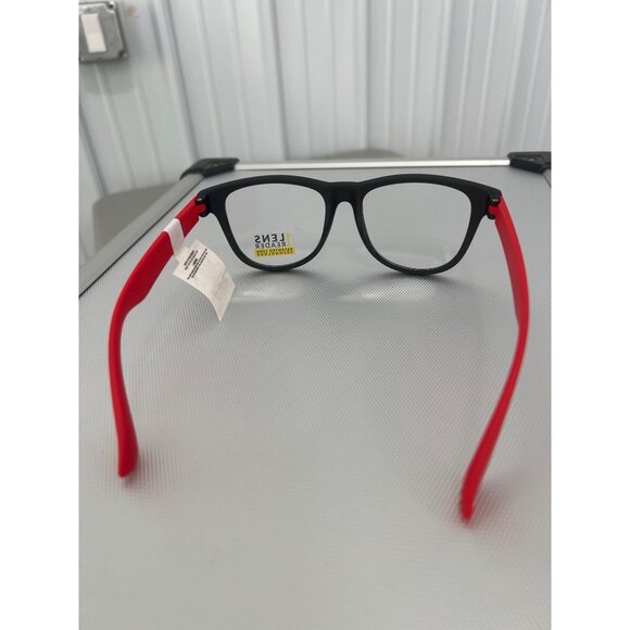 Kreedom Reverb 1 Lens Reader Glasses Patented Lens Technology Black and Red NEW - Picture 4 of 6